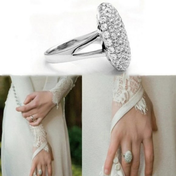 *Sterling Silver Twilight Bella Engagement Ring - Picture 3 of 6